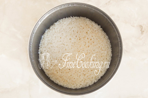 Рисовая запеканка с ветчиной и сыром в мультиварке. Шаг 9