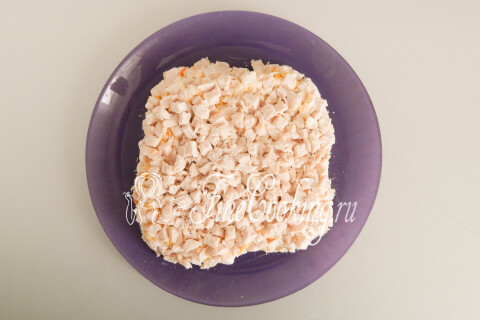 Салат Снеговик на Новый год. Шаг 15