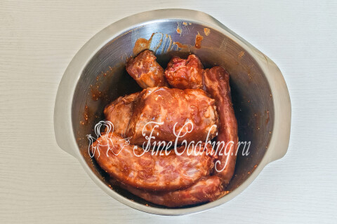 Шеи индейки в духовке. Шаг 6