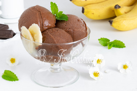Шоколадно-банановое мороженое. Шаг 10