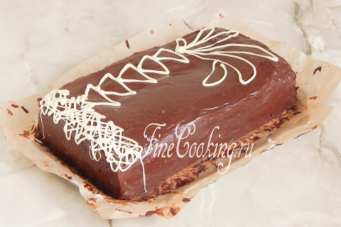 Шоколадно-кокосовый торт Исанна. Шаг 15