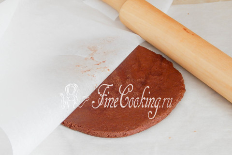 Шоколадное песочное печенье. Шаг 11
