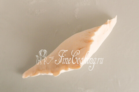 Слойки со щавелем из слоеного теста. Шаг 9