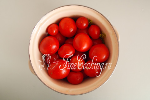 Соленые (квашеные) помидоры на зиму. Шаг 4