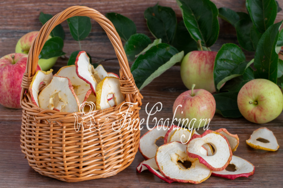 Сушеные яблоки в домашних условиях