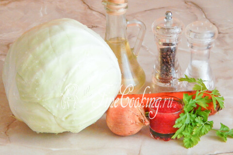 Свежая капуста, тушеная в мультиварке. Шаг 1