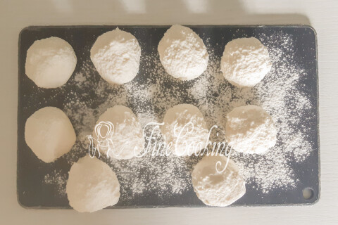 Сырники из рикотты на сковороде. Шаг 6