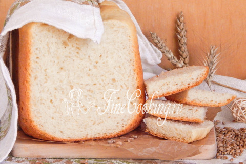 Творожный хлеб в хлебопечке. Шаг 10