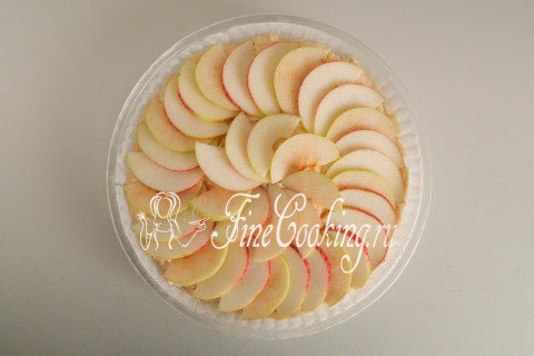 Творожный пирог с яблоками. Шаг 15