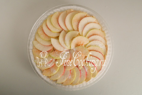 Творожный пирог с яблоками. Шаг 16