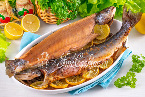 Вкусный голец, запеченный в духовке. Шаг 11