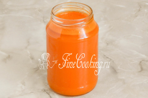 Яблочно-морковный сок на зиму. Шаг 12