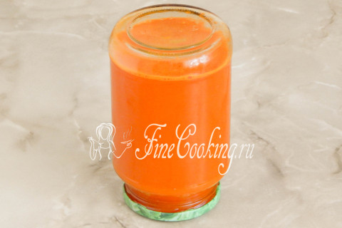 Яблочно-морковный сок на зиму. Шаг 14