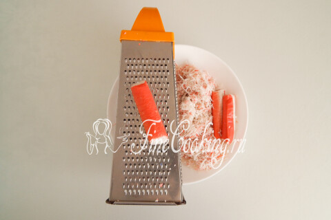 Закуска Елочки на Новый год. Шаг 2