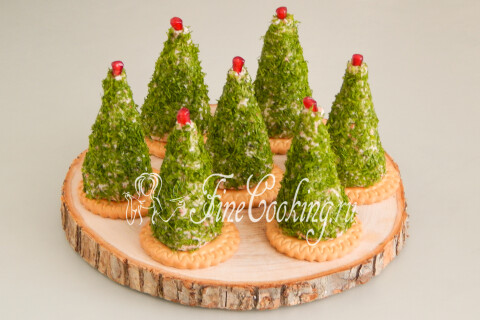 Закуска Елочки на Новый год. Шаг 7