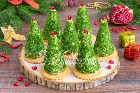 Закуска Елочки на Новый год. Шаг 8