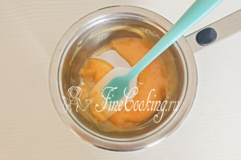 Заварная творожная пасха с апельсинами. Шаг 8