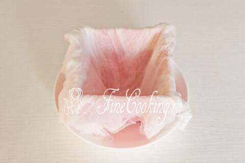 Заварная творожная пасха с апельсинами. Шаг 11