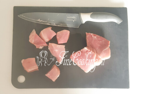 Жаркое из свинины в горшочках в духовке. Шаг 2