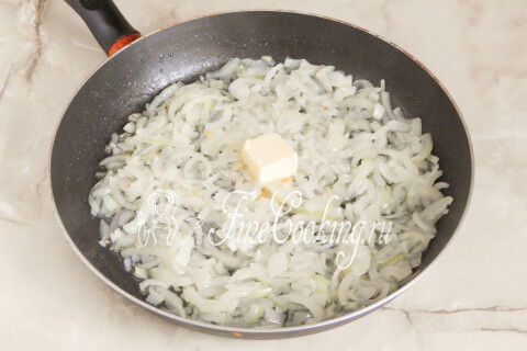 Жюльен с курицей и грибами. Шаг 8
